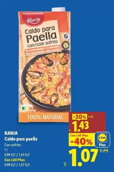 Kania - Caldo Para Paella