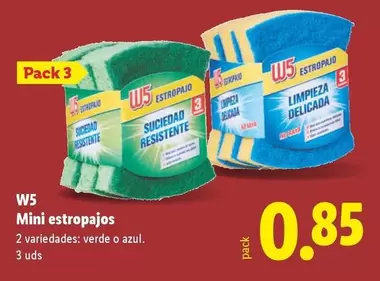 W5 - Mini Estropajos