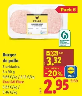 Burger De Pollo