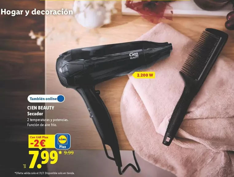 Cien Beauty - Secador