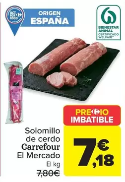carrefour - Solomillo De Cerdo El Mercado