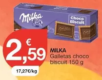 Milka - Galletas Choco Biscuit