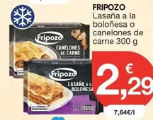 Fripozo - Lasaña A La Boloñesa O Canelones De Carne