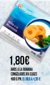 Ifa Eliges - Aros A La Romana Congelados