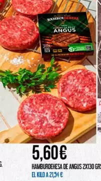 Hamburguesas De Angus