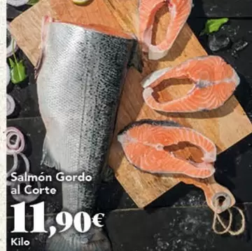 Salmón Gordo Al Corte