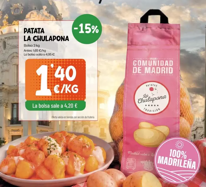 origen - Patata La Chulapona