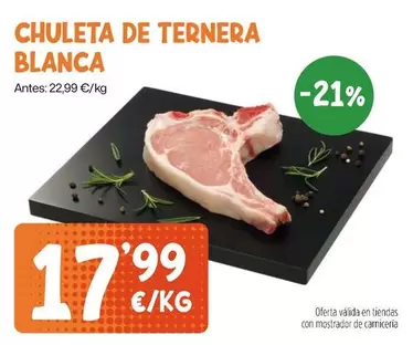 Chuleta De Ternera Blanca