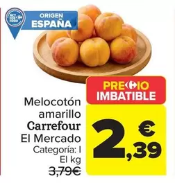 Carrefour El Mercado - Melocoton Amarillo