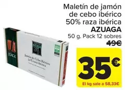 Azuaga - Maletin De Jamon De Cebo Iberico 50% Raza Iberica