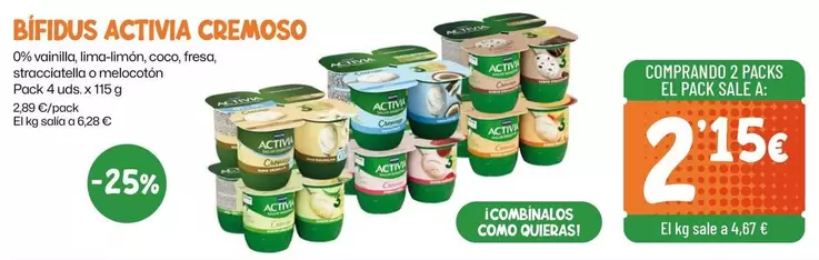 Bifidus - Activia Cremoso