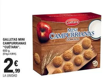 Cuétara - Galletas Mini Campurrianas