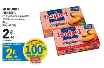 Isabel - Mejillones