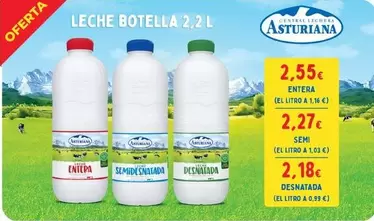 Central Lechera Asturiana - Leche Botella