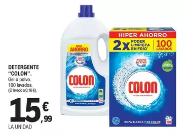 Colon - Detergente