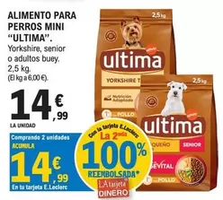 Ultima - Alimento Para Perros Mini