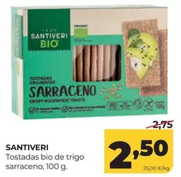 Santiveri - Tostadas Bio De Trigo Sarraceno