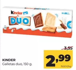 Ferrero Rocher - Kinder Galletas Duo