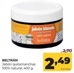 Jabon Quitamanchas 100% Natural