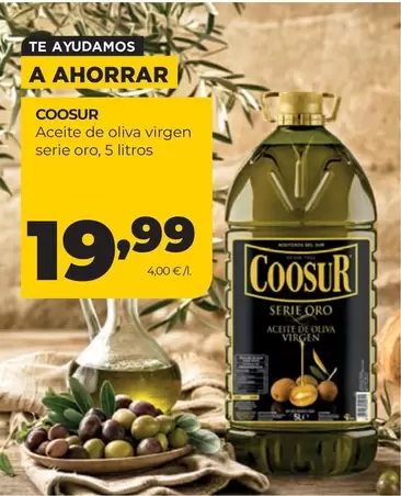 Coosur - Aceite De Oliva Virgen Serie Oro