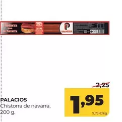 Palacios - Chistorra De Navarra