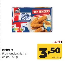 Findus - Fish Tenders Fish & Chips