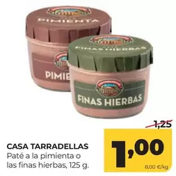 Casa Tarradellas -