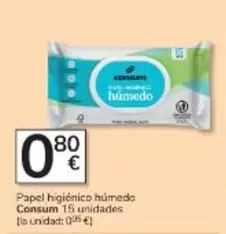 Consum - Papel Higienico Humeda