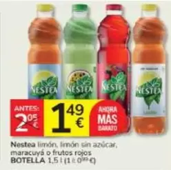 Nestea - Limón, Limón Sin Azúcar, Maracuya O Frutos Rojos