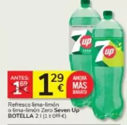 7 up - Refresco Lima-limon O Lima-limon Zero Seven