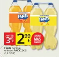 fanta - Naranja O Limon