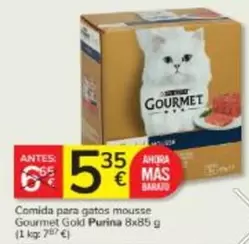 Purina - Gourmet Goki Comida Para Gatos Mousse Gourmet Goki