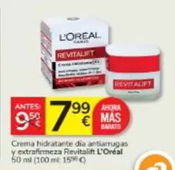L'Oréal - Crema Hidratante Dia Antiarrugas Y Extrafimeza Revitalift