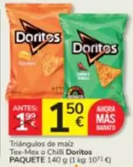 doritos - Triángulos De Maíz Tex-mex O Chilli