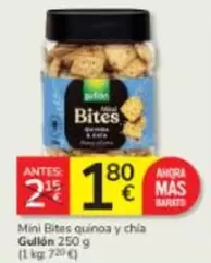 Gullón - Mini Bites Quinoa Y Chia