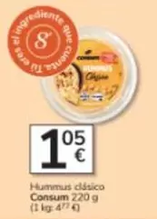 Consum - Hummus Clásico