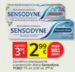 Sensodyne - Dentifrico Blanqueante O Protección Diaria
