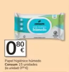 Consum - Papel Higienico Humeda