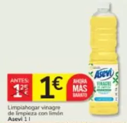Asevi - Limpiahogar Vinagre De Limpieza Con Limon