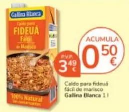 Gallina Blanca - Caldo Para Fideua Facil De Marisco