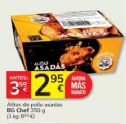 chef select - Alitas De Pollo Asadas