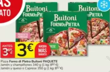 Buitoni - Pizza Forno Di Pietra Paquete