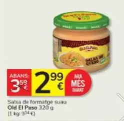 Old El Paso - Salsa De Formatge Suau