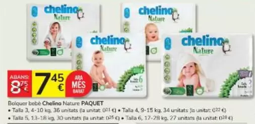 Chelino - Bolquer Bebe Nature