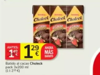 Choleck - Batido Al Cacao