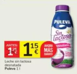Puleva - Leche Sin Lactosa Desnatada