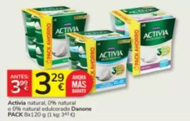 Danone - Activia Natural 0% Natural