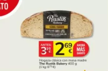 the rustik bakery - Hogaza Clasica Con Masa Madre