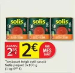 Solís - Tomàquet Fregit Esti Casola