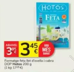 Formatge Feta Iet D'ovella I Cabra